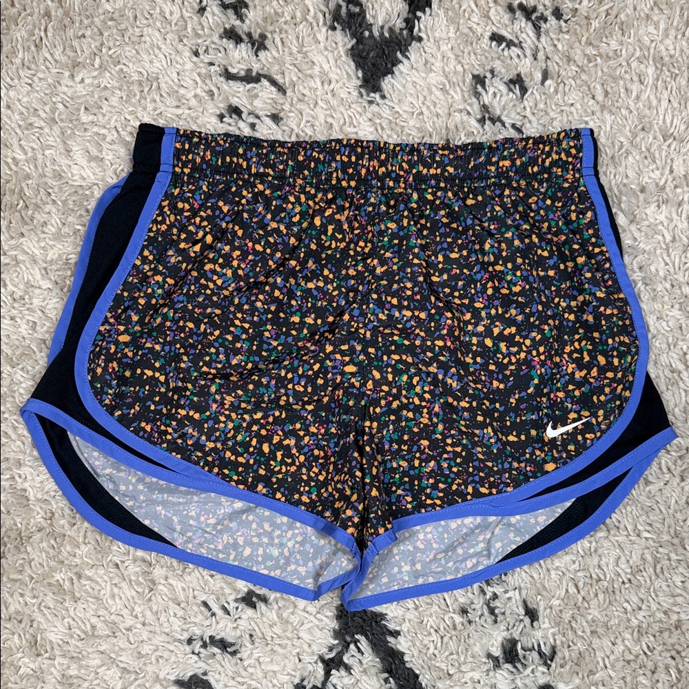 Nike Women's Dri-Fit Multicolored Athletic Shorts Size Medium